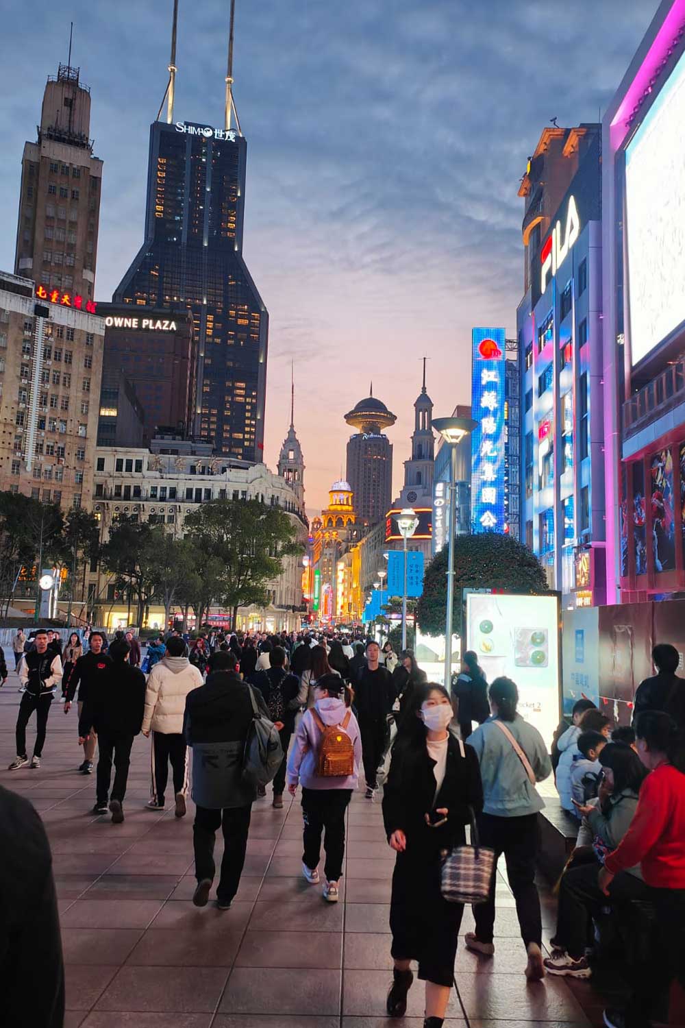 Visiter Shanghai en 2 jours en passant par Nanjing Road.