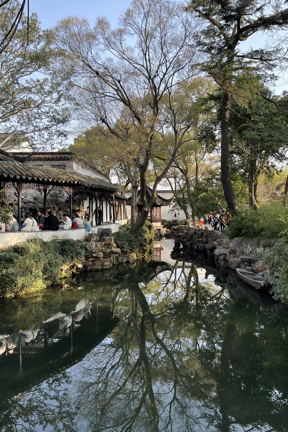 Jardin de l'Humble Administrateur à Suzhou.