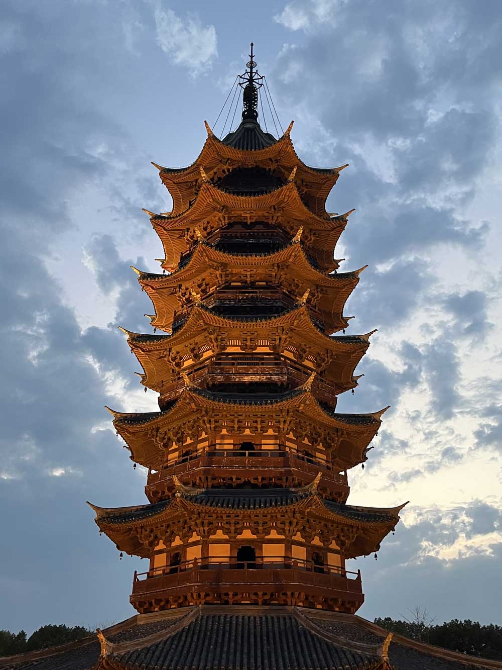 La pagode Ruiguang à Suzhou